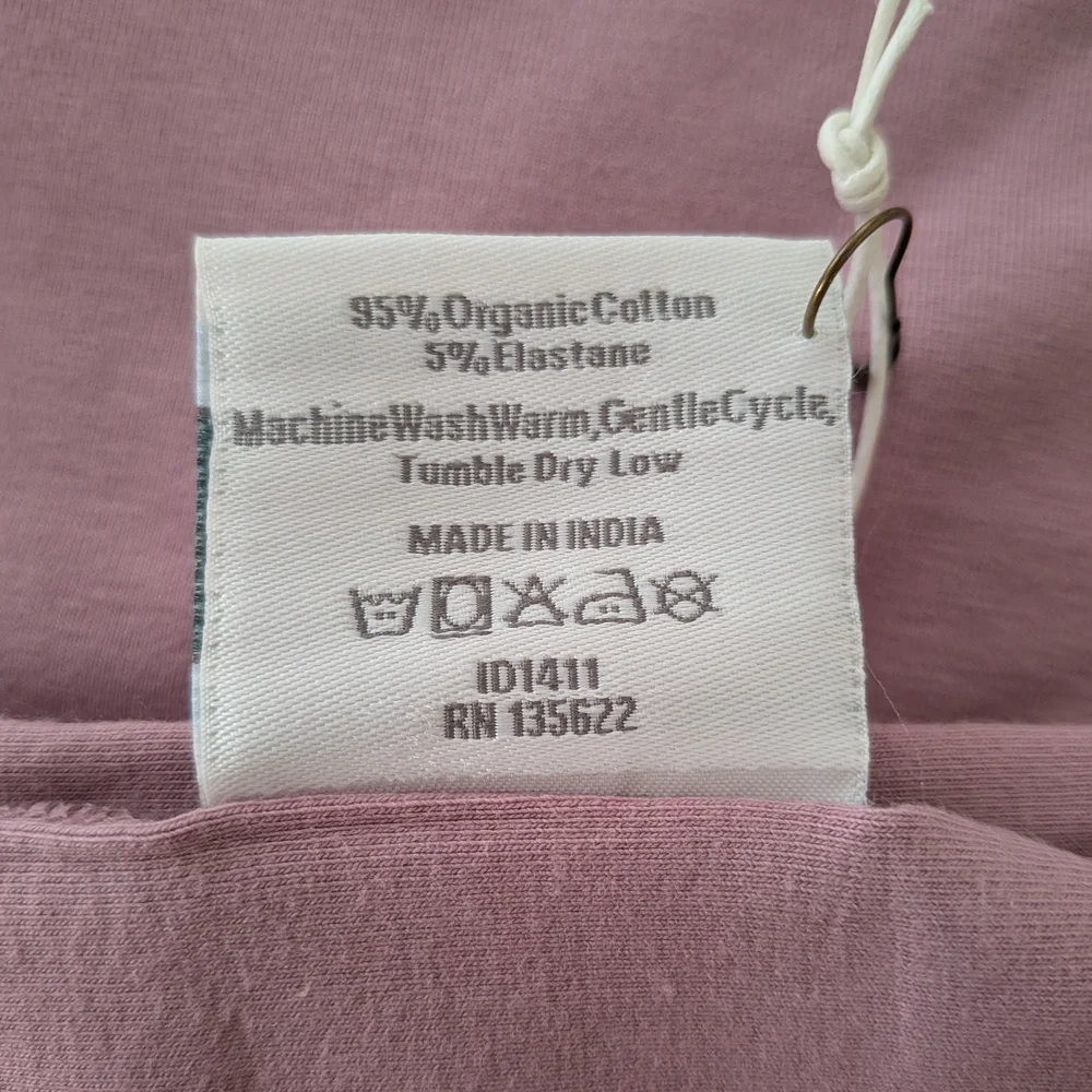 Elephant Moon Baby Purple Blanket 2 Pieces, 95% Organic Cotton - Picture 2 of 3